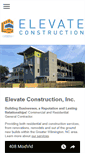 Mobile Screenshot of elevate-construction.com